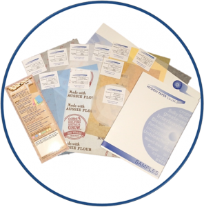 Our Sample packs contain silicone coated grease resistant papers, pure greaseproof paper, silicone coated vegetable parchment, tissue paper and printed greaseproof paper.