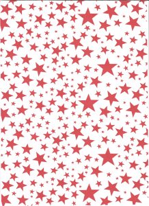 christmas printed greaseproof paper