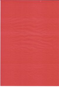 Flood Red Printed Greaseproof Paper