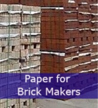 Brick interleaving paper